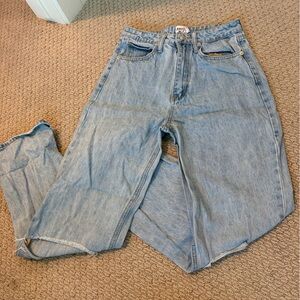 Princess Polly Light Blue Boyfriend Jeans